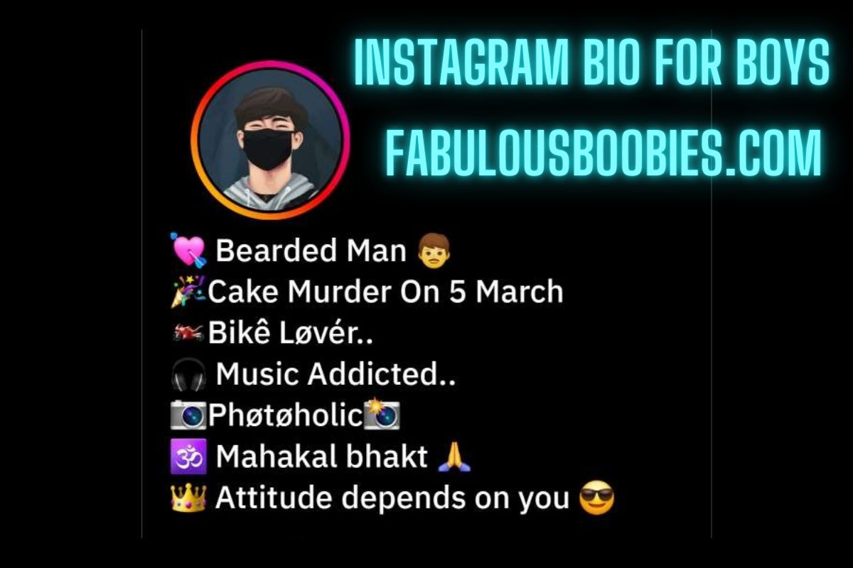 Instagram Bio for Boys