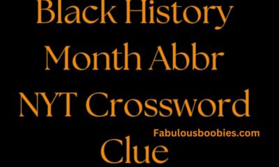 Black History Month Abbr NYT