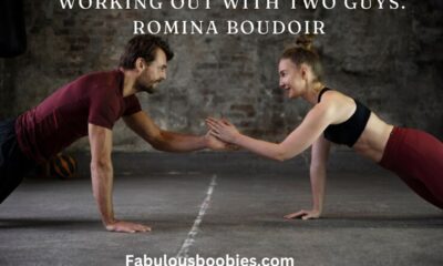 Working Out with Two Guys. Romina Boudoir