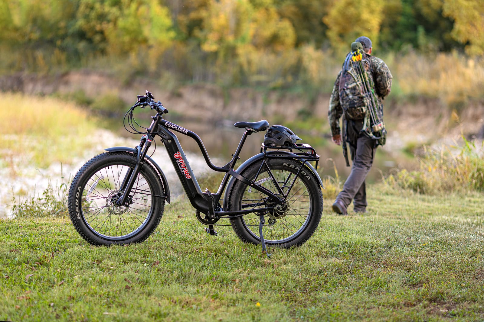 Long-range eBike with driverless technology in an urban setting