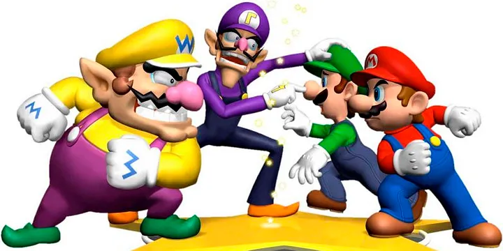 Wario and Waluigi